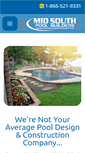 Mobile Screenshot of midsouthpoolbuilders.com